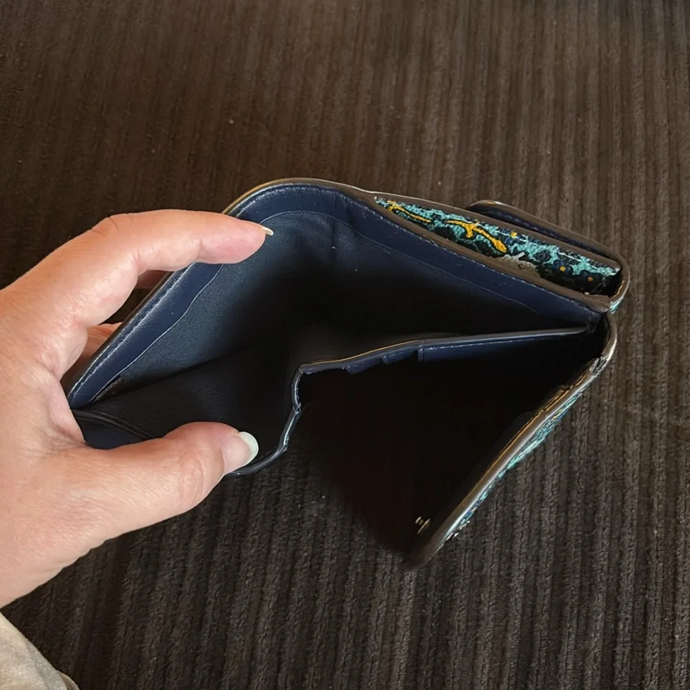 Coach Floral Snap Wallet - Picture 8 of 11